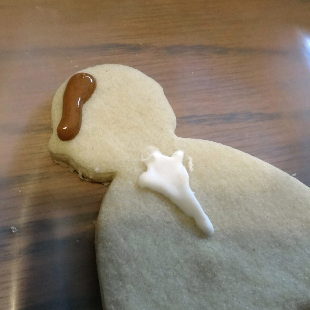 Horseback rider cookie decorating 