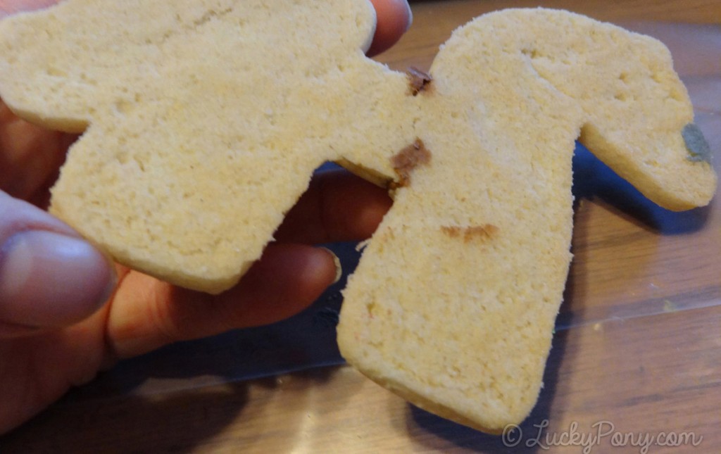 fixing a broken sugar cookie