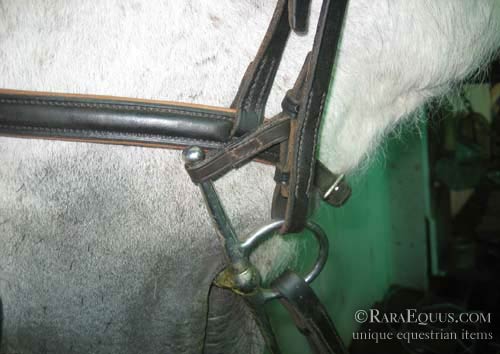 Full Cheek Snaffle With Bit Keepers