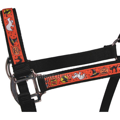 Trick or Treat Halloween Holiday Horse Halter