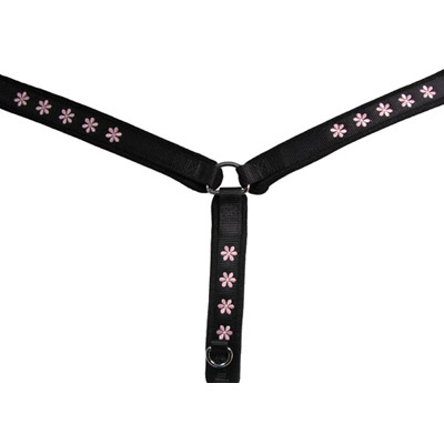 Embroidered Felt Lined Nylon Breastcollar