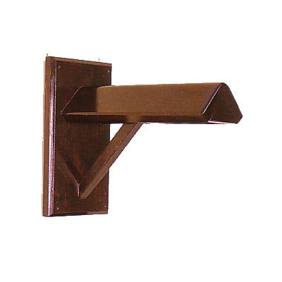 Solid Wood Wall Mount Saddle Rack - Single