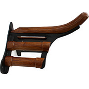 Cast Iron and Wood Saddle Rack - Luxury Collection