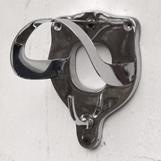 Plain Bridle Bracket - Chrome