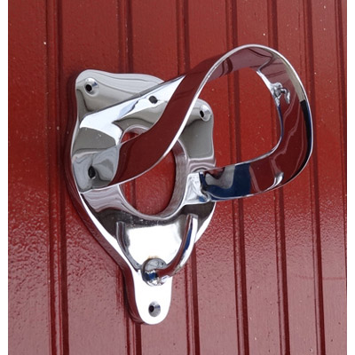 Plain Bridle Bracket - Chrome