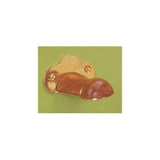 Brass and Wood  Strap Hook - Luxury Collection