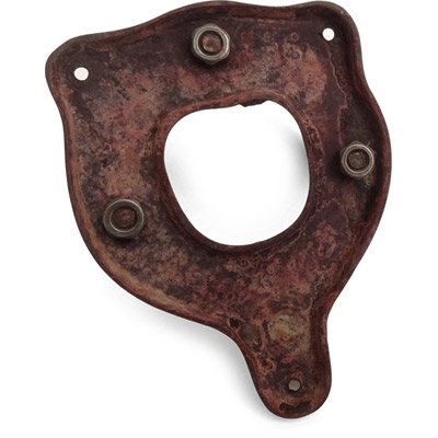 Plain Bridle Bracket - Brown Patina