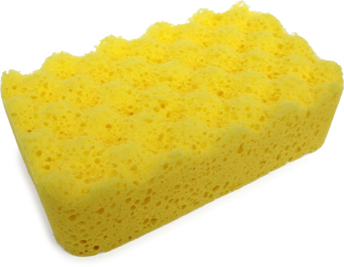 36550100 - Extra large Sponge 8 x 4 x 2.5 - Yellow
