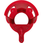 Red Plastic Bridle Rack