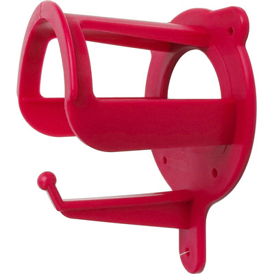 Red Plastic Bridle Rack