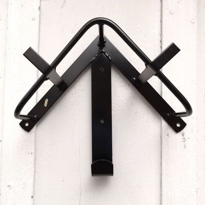 Black Storage Rack for Surcingles and Harness Saddles