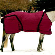 Snuggie Pony Stable Blanket – 420 Gram Fill – Burgundy