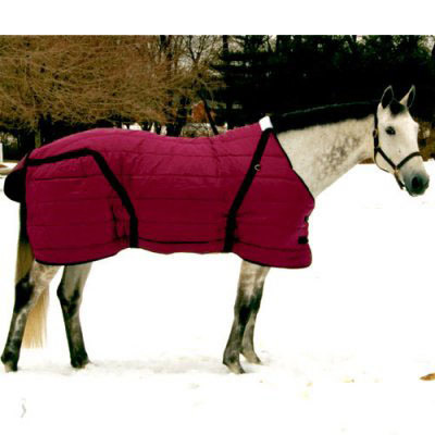 Snuggie Pony Stable Blanket – 420 Gram Fill – Burgundy