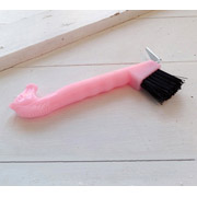 Horse Head  Hoof Pick with Brush – Pink