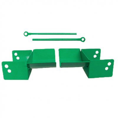 Metal Jump Cup for Horse Jumps – Green