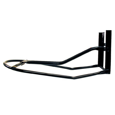 Folding Saddle Rack - Black