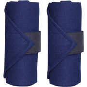 Perri's Horse Standing Leg Wraps - Set of 4 - Navy