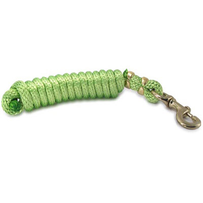 9ft Horse Lead - Poly Rope - Lime Green