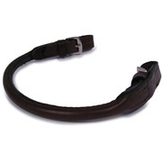 Rolled Leather Grab Strap