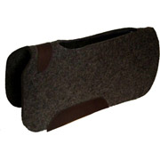 Felt Western Saddle Pad with Spine Cutout