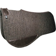 Premium Wool Felt - Round Western Trail Saddle Pad 