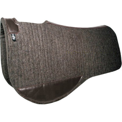 Premium Wool Felt - Round Western Trail Saddle Pad 