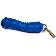 9ft Horse Lead - Poly Rope - Royal Blue