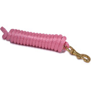 9ft Horse Lead - Poly Rope - Pastel Pink