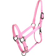 Soft Pink Horse Halter - USA Made