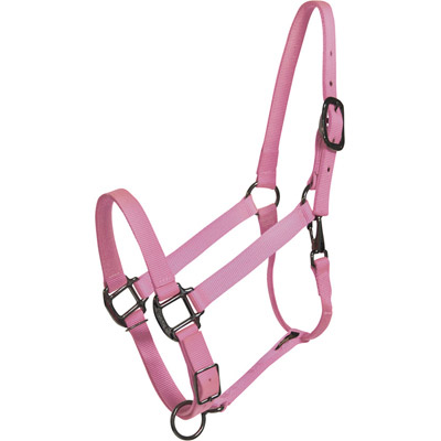 Soft Pink Horse Halter - USA Made