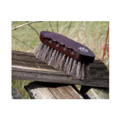 Tail Tamer Wood Handled Horse  Brush Small Natural Dandy