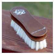 Tail Tamer Wood Handled - Goat Hair Face Brush