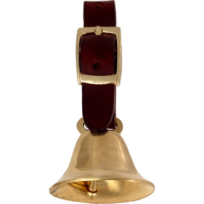 Brass Bell with Strap - Trail Riding Alert or Field Locator
