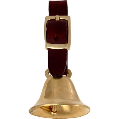 Brass Bell with Strap - Trail Riding Alert or Field Locator