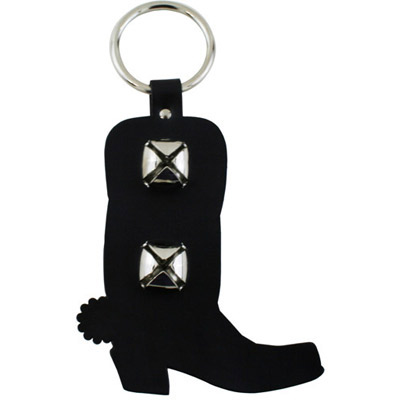 Cowboy Boot Shaped Jingle Bell Door Hanger 