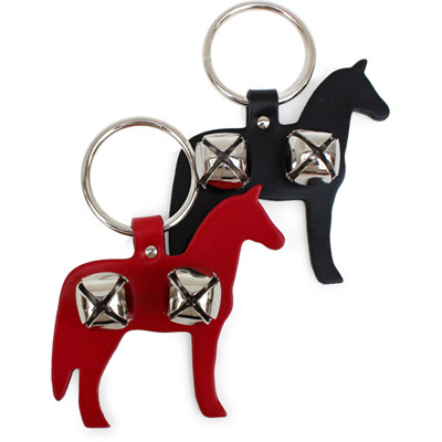 Horse Shaped Jingle Bell Door Hanger - USA Made