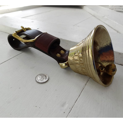 Extra-Heavy Dut Swiss Style Brass Cow Bell