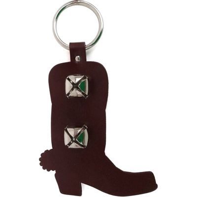 Cowboy Boot Shaped Jingle Bell Door Hanger 