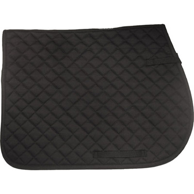 Black All Purpose English Saddle Pad