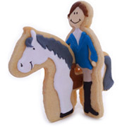 Stand-Up Horse & Rider 3-D Cookie Cutter