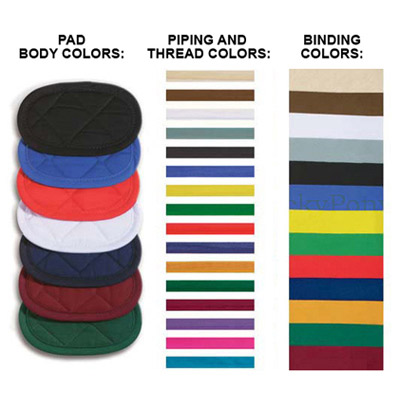 High Point Custom Color Saddle Pad  -  Fitted Contoured Jumper