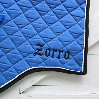 Add Monogram or Custom Embroidery to a High Point Saddle Pad