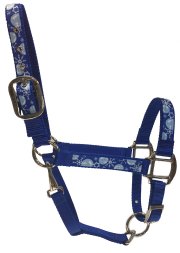 Blue Snowflake Horse Halter