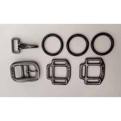 Horse Halter Replacement Hardware Set - For Repair and DIY