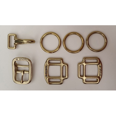 Horse Halter Replacement Hardware Set - For Repair and DIY