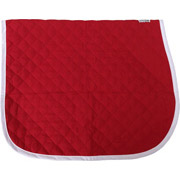 Christmas Saddle Pad - Red and White Baby Pad