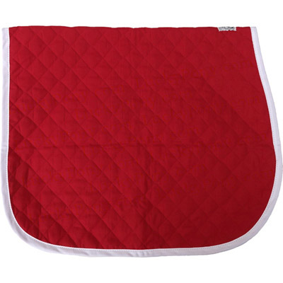 Christmas Saddle Pad - Red and White Baby Pad