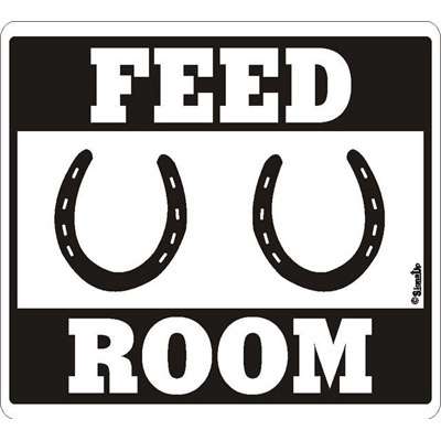 Feed Room -  All Weather Sign