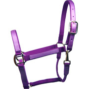 Purple & Lilac Nylon Overlay Halter 