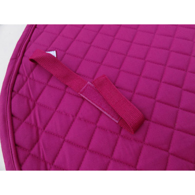 Dark Pink English All Purpose Saddle Pad